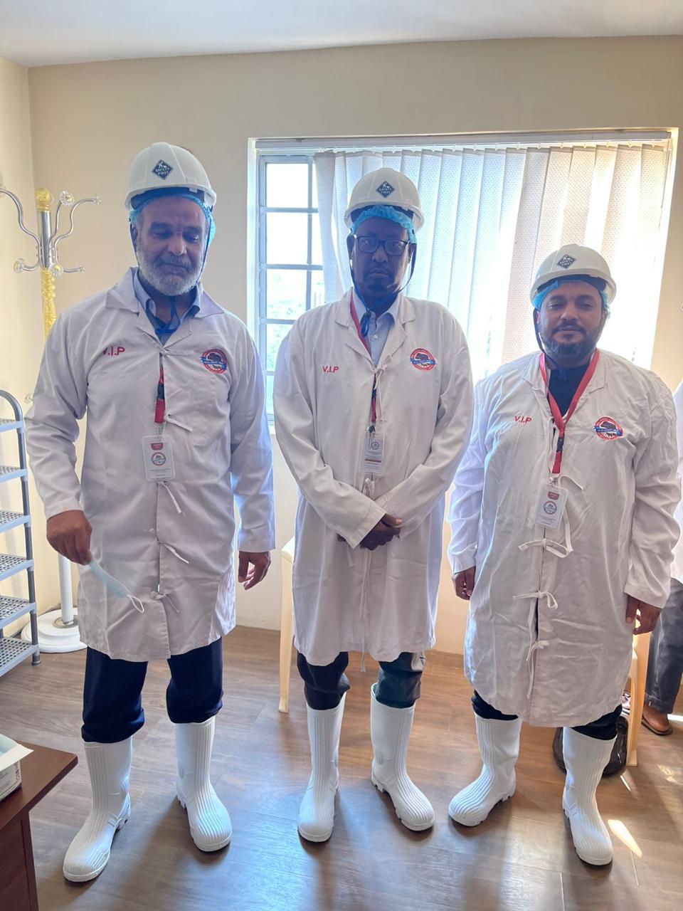 Halal abattoir and meat processing